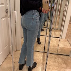 Paige Rory Crop Flare sz 28